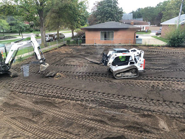 PARKING LOT CONSTRUCTION